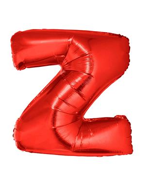 Folieballon 40" letter Z rood