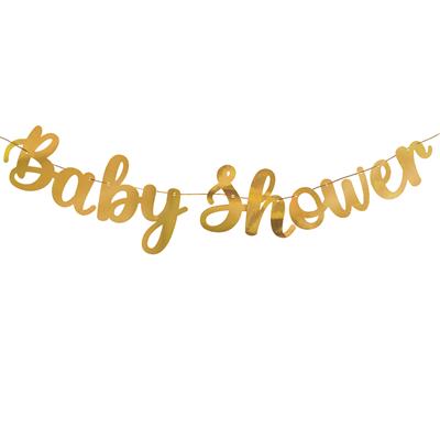 Slinger Baby Shower 360 cm goud