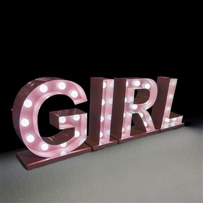 Led lichtbak Girl 50 cm