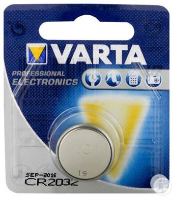 Varta CR2032 3V lithium knoopcel batterij