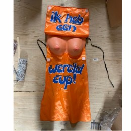 Schort Wereld Cup Oranje