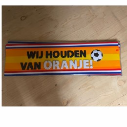 Oranje Hup Holland Hup plaat