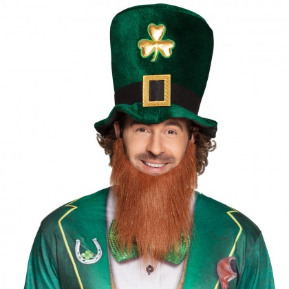 St. Hoed Leprechaun met baard