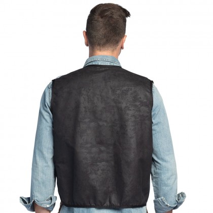 Vest Western zwart (L/XL)