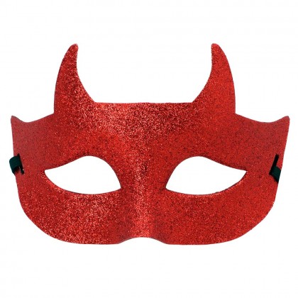 St. Oogmasker Duivel glitter