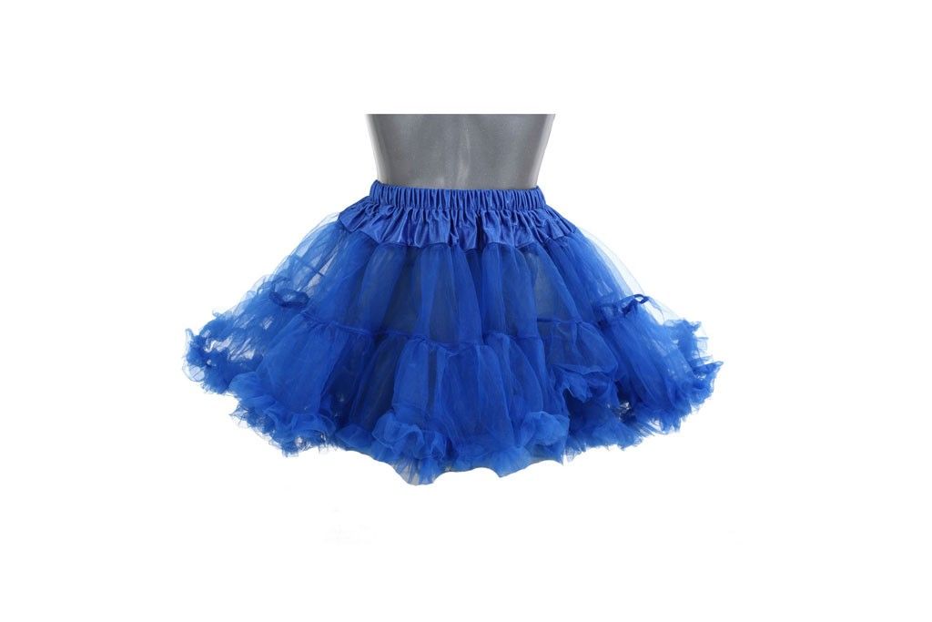 Bezienswaardigheden bekijken speelgoed orkest Koop Petticoat kort kobalt blauw | Robbies Feestkleding