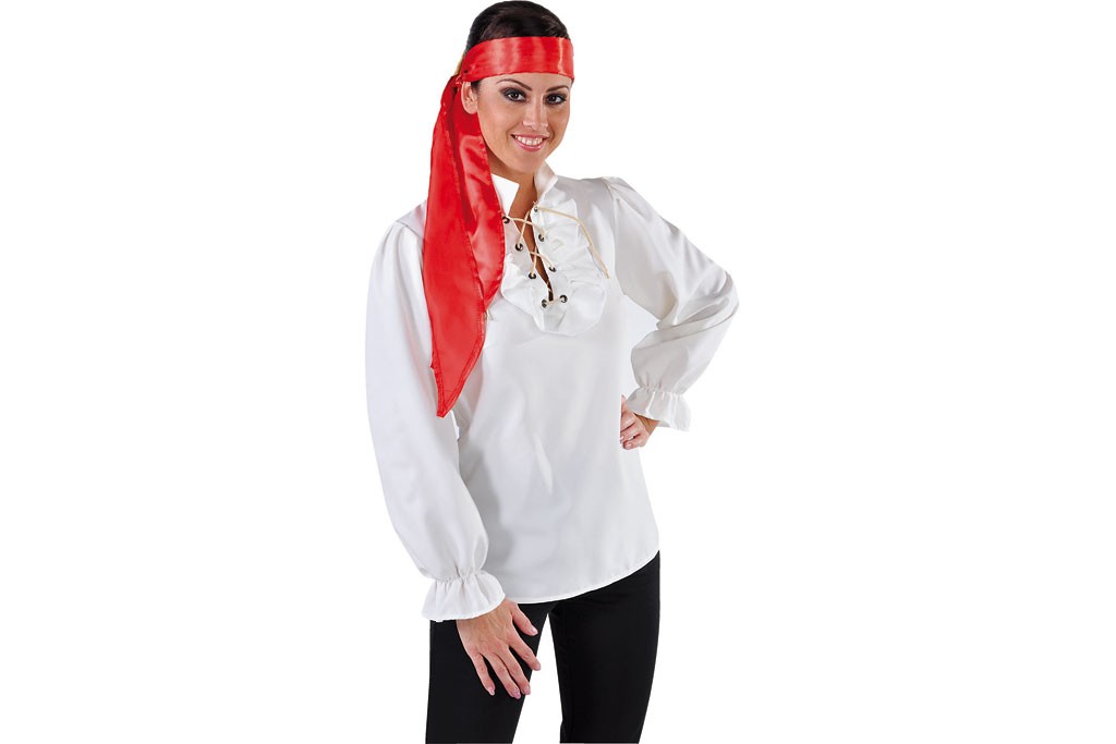 vervoer creëren helling Koop Piraten blouse dames wit | Robbies Feestkleding