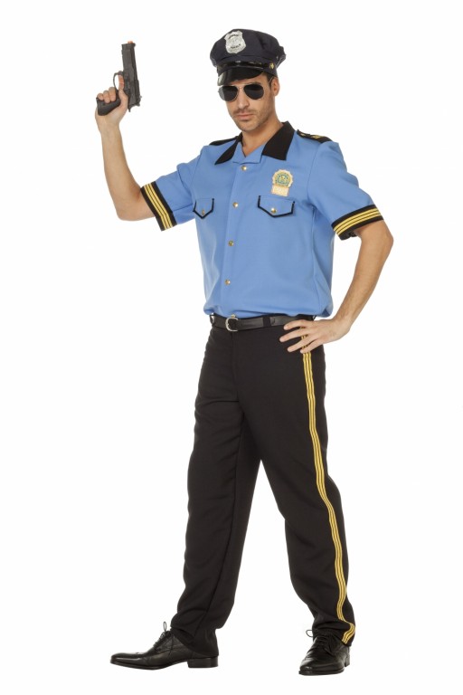 wortel Manier Keel Koop Politiepak blauw | Robbies Feestkleding